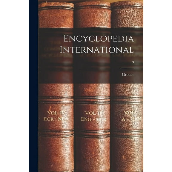 Encyclopedia International; 3, (Paperback)