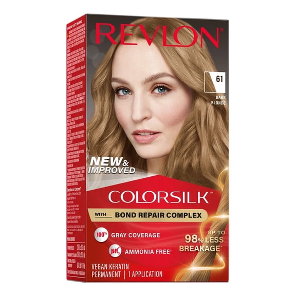 Revlon Colorsilk #61 Dark Blonde (Pack of 2)