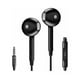 thumbnail image 1 of Audífonos Alámbricos 1Hora In-Ear Manos Libres, Con Micrófono, 3.5 mm ; Negro, 1 of 3