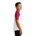 thumbnail image 3 of Sport-Tek YT201 Youth Short Sleeve Colorblock Raglan Jersey, 3 of 6