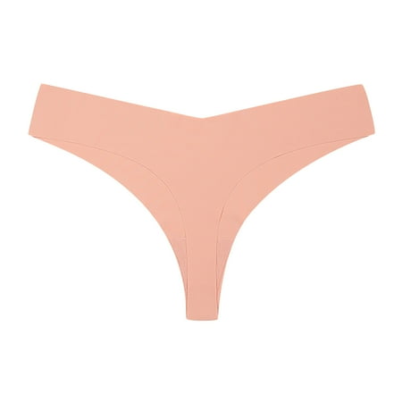

UoCefik Women s Quick Dry Solid Thong Underwear for Women Sexy Breathable Low Rise Thong Panties