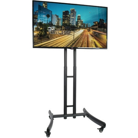 VIVO TV Cart for LCD LED Flat Screen Mount Stand w/ Mobile Wheels fits 30″ – 70″ VIVO TV Cart for LCD LED Flat Screen Mount Stand w/ Mobile Wheels fits 30″ – 70″