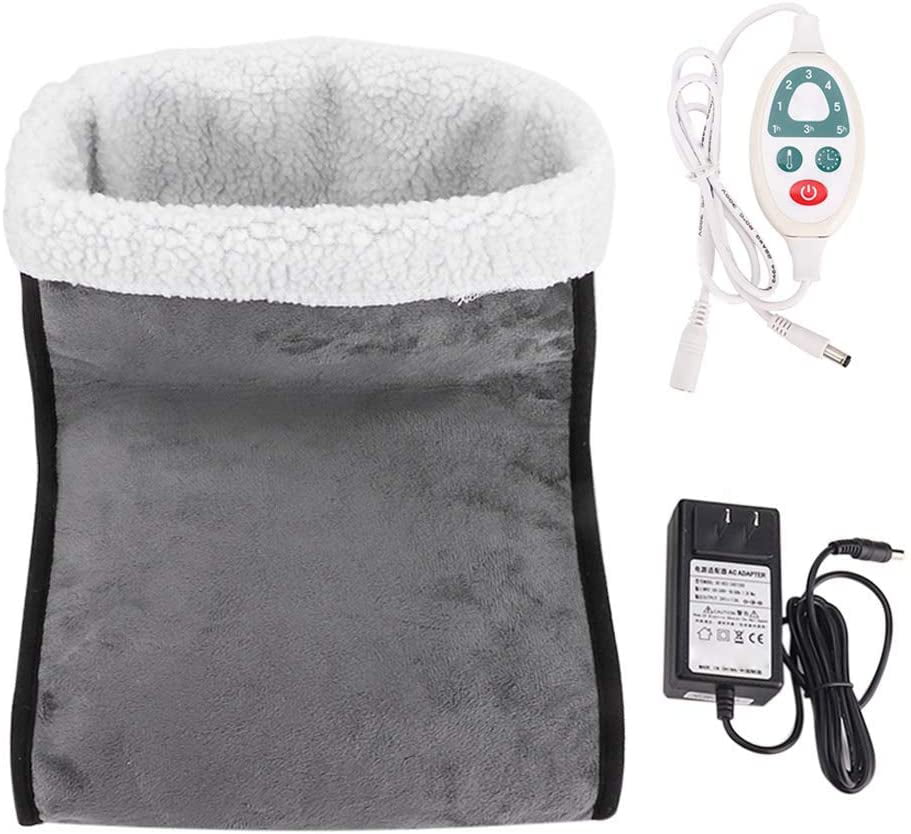 Portable  Electric Heated Foot Warmer Detachable Feet Heating Boot Heater Shoes 