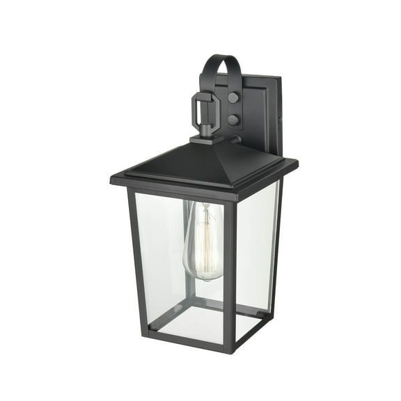 Open Box Millennium Lighting Inc. Millennium Lighting Fetterton 18" 2 Light Outdoor Wall Sconce in Multiple Finishes Powder Coat Black Black