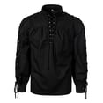 thumbnail image 4 of VJATTWR Adult Men's Long Sleeve Crewneck T-Shirt- Front and Back Print Sizes L, 4 of 7