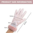 thumbnail image 2 of Guantes para mujer Invierno Pantalla táctil Mensajes de texto Teléfono Guantes a prueba de viento, 2 of 6