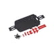 thumbnail image 1 of Placa de chasis de marco Fibra de carbono 1:18 Crawnler Control remoto Accesorios Actualizaciones Reemplazo de piezas para WLTOYS A949 / A959 / A969 ROJO Methold FN001322-04, 1 of 7