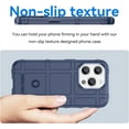 thumbnail image 4 of Slim Fit Case for iPhone 15 Pro, Rugged Shield Outdoor Durable Phone Case, Military Grade Anti-Dorp Protection and Camera Lens Protection Cover for iPhone 15 Pro (6.1 in.),HD Blue, 4 of 14