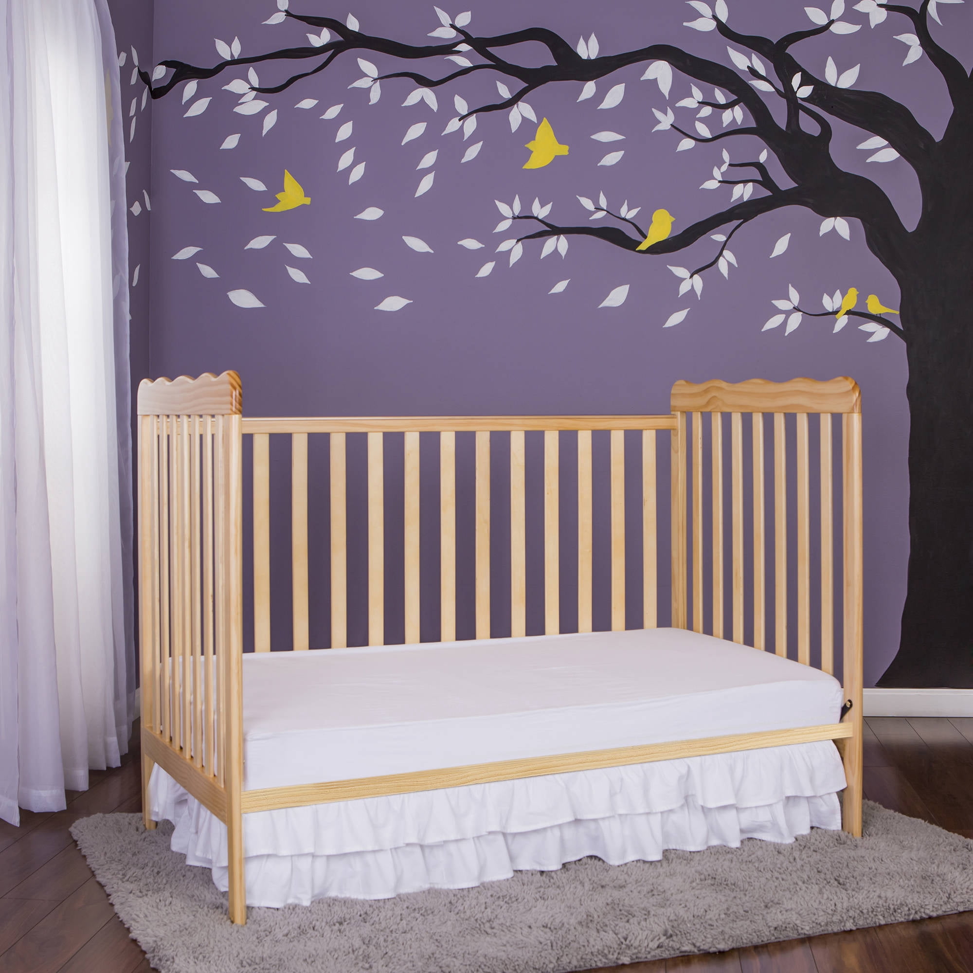 Dream On Me Crib Stabilizer Bar, White
