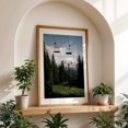thumbnail image 4 of Forest Chairlift - Oregon Photography Mountain Forest Nature Wilderness Scenic Landscape Oak Framed Wall Art Print 20 x 30 inches, 4 of 59