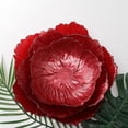 thumbnail image 4 of Juego de 3 fruteros de cristal decorativos en forma de flor (grande, mediano y pequeño), plato antideslizante for dulces, 4 of 6
