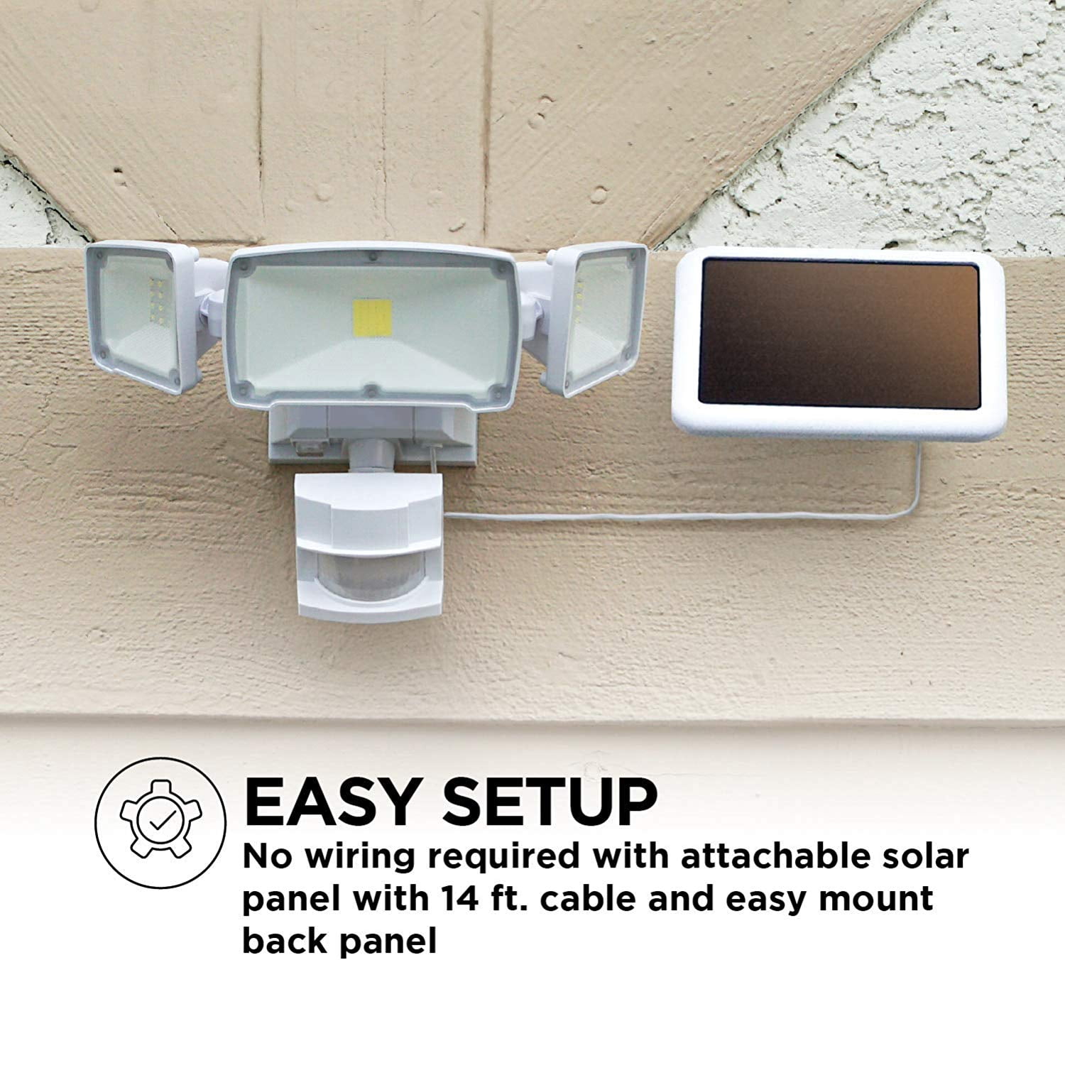 Home Zone Security Motion Sensor Outdoor Light – Solar Outdoor ...