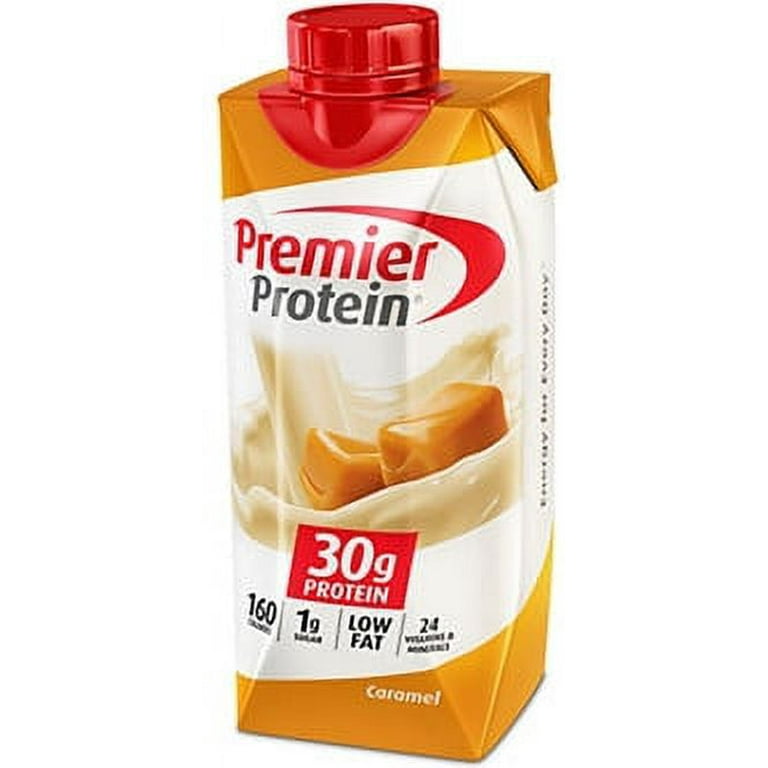 Premier Protein, Protein Shake, Caramel - 11.5 Oz (Pack of 32), 32 packs -  Fry's Food Stores