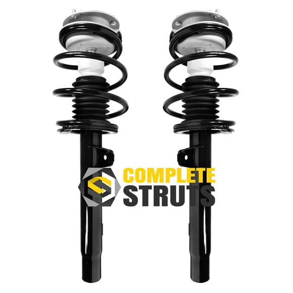 COMPLETESTRUTS Front Quick Complete Strut Assemblies with Coil Springs Replacement for 1999-2000 BMW 328i - Set of 2