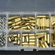 thumbnail image 5 of Riwesomey Combinación de junta de tuerca de tornillo hexagonal M3 de 120 Uds., perno de cobre de cabeza simple y doble en caja, accesorios de ferretería Herramientas y ferretería Riwesomey TO0229-00B, 5 of 6
