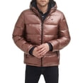 thumbnail image 1 of Chaqueta Tommy Hilfiger Classic con capucha acolchada para hombre, marrón XL, 1 of 5