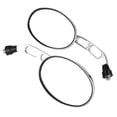thumbnail image 3 of 2Pcs  Rear View Side Mirrors with Adjustable Joint , Ultra Clear Mirror for Extensive Rearview Vision, Exquisite and Luxury Motorcycle Accessories, 3 of 8