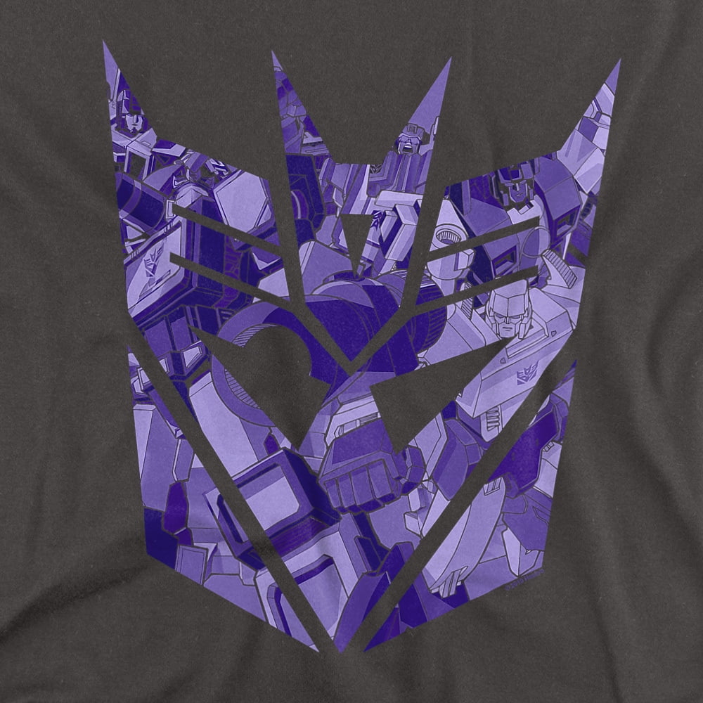 Transformers Tonal Decepticon Women's T Shirt, Charcoal, Medium