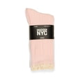 thumbnail image 2 of Madden NYC Women's Crew Socks, 4-Pack, Fits Shoe Size 5-10, 2 of 5