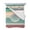 Turquoise, variant on Quilts Twin-XL Size Bedding Set, Ethnic Boho Floral Lightweight Quilted Comforter, Turquoise Pink Gradient Stripes Soft Reversible Bedspread Coverlet with Pillow Covers for All Season, 68" x 98"