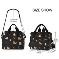 thumbnail image 2 of FORMRS Reusable Lunch Bag for Work School Leakproof Insulated Cooler with Adjustable Shoulder Strap, Pixel Cat, 2 of 6
