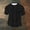 Black plus size polka dot t shirt a1, variant on MORESEC Men Plus Size Polka Dot T-Shirts Casual Short Sleeve Round Neck Tees Party Wear Basic Tops, Red 5XL