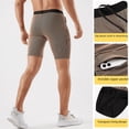 thumbnail image 4 of Pantalones cortos ajustados de secado rápido para correr al aire libre, pantalones deportivos de fitness para hombres y mujeres, pantalones de compresión de entrenamiento de baloncesto elásticos y, 4 of 6