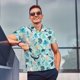 thumbnail image 4 of Balery Sea Animal Camisa Polo de Hombre con Estampado, de Manga Corta y Tejido Medio, Camisa Tipo Golf Polo-XX-Large, 4 of 6
