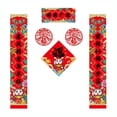thumbnail image 1 of simhoa Spring Festival Porch Sign Window Sticker for Restaurant Entrance Outdoor Party B, 1 of 8