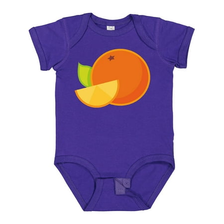

Inktastic Orange Fruit Gift Baby Boy or Baby Girl Bodysuit