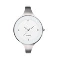 thumbnail image 2 of Xinyolin Fashion Thin Alloy Band No Numeral Round Dial Analog Quartz Wrist Watch Women, 2 of 8