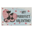 thumbnail image 3 of Ashton My Purrfect Valentine in-door out-door Decorative Door Mat, 3 of 4