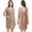 Khaki, variant on Towel Robe for Women with Straps - Lightweight Absorbent Cozy Bath Wraps for Women After Shower (Including Plus Size)
