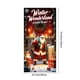 thumbnail image 3 of Adornos navideños, regalos navideños, cortina navideña de 35 x 72 pulgadas, decoración navideña para puerta y pared, festival, fiesta, poliéster., 3 of 6