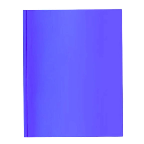 Two Pocket Folder with Prongs – Durable Poly Folders: 1CT