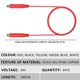 thumbnail image 2 of 6Pcs Magnetic Test Leads Silicone Flexible Jumper, 2 of 5