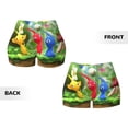 thumbnail image 5 of Lsque Pikmin Pattern High Waisted Biker Shorts for Women-Tummy Control Fitness Athletic Workout Running Yoga Gym Shorts,Moisture-Wicking-Large, 5 of 9