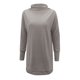 thumbnail image 4 of Vestido de punto de mujer para otoño-invierno: poliéster, cuello redondo, manga larga, informal, 4 of 4
