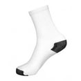 thumbnail image 6 of 4 Pairs Mens Crew Sport Socks Cotton Calf Cushioned Old School Tube White 9-11, 6 of 6