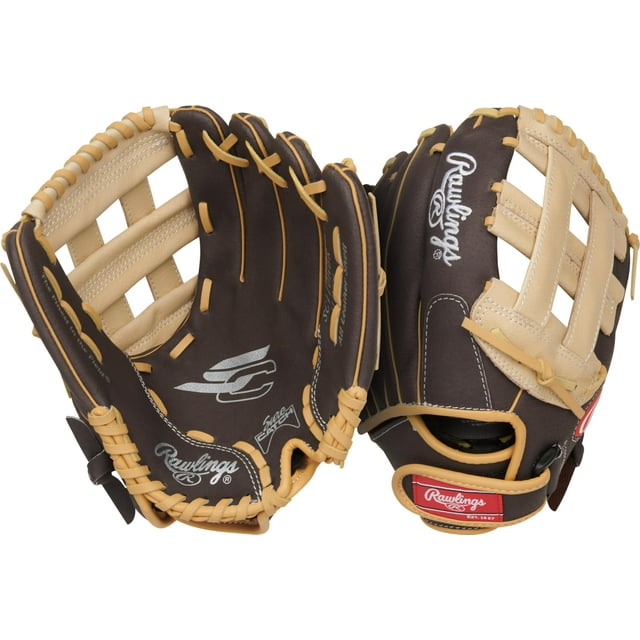 Guantes de béisbol Rawlings Sure Catch para jóvenes, 11 pulgadas, tiro a la derecha