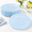 Blue-10in, variant on 72 Pack Red Plastic Plates 10" Disposable Wave Edge Dinner