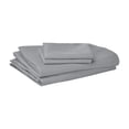 thumbnail image 1 of Juego de sábanas Spring Air microfibra gris individual, 1 of 4