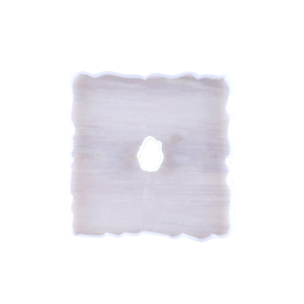 Wosthever Posavasos Irregular, alfombrilla para taza, espejo Manual, decoración de de resina UV, herramientas de fundición para manualidades DIY Mostrada MD1719 Wosthever HA7411-11B