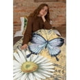 thumbnail image 4 of Vintage Butterfly Blanket Throw Super Soft and Cozy Blankets for Home Decoration, Couch, Bed, Sofa 40"x30" Extra Small for Pets for All Seasons, 4 of 6