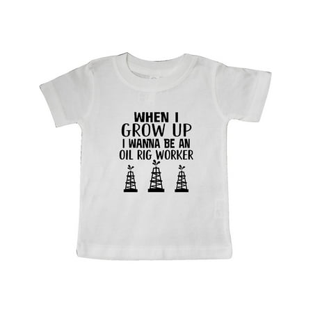 

Inktastic Future Oil Rig Worker Gift Baby Boy or Baby Girl T-Shirt
