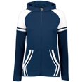 thumbnail image 1 of Ladies Retro Grade Jacket, Navy & White - Extra Small, 1 of 1