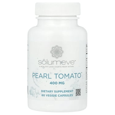 Solumeve Pearl Tomato™ , 400 mg, 60 Veggie Capsules