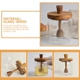thumbnail image 2 of Storage Jar With Lid Glass 1Set 5.3x3.5x3.5in, 2 of 7