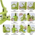 thumbnail image 5 of 58 MM Badge Button Maker Machine, Sliding Style DIY Badge Pin Press, Interchangeable Mold ,Beginner-Friendly, 5 of 7