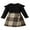Black, variant on Bagilaanoe 2Pcs Little Girls Fall Clothes Toddler Long Sleeve Ruffle Tops   Plaid Skirt 18M 24M 3T 4T 5T 6T Kids Casual Skirt Set